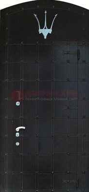 Металлическая арочная дверь ДА-22 высокого качества в Апрелевке