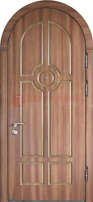 Арочная дверь с отделкой массивом ДА-35 в Апрелевке