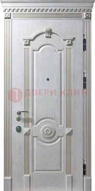 Белая дверь с МДФ ДМ-525 в Апрелевке