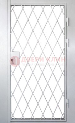 Стальная решетчатая дверь ДР-13 в Апрелевке