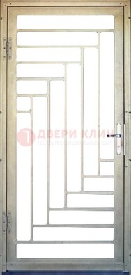 Железная решетчатая дверь с узором ДР-41 в Апрелевке