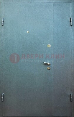 Серая тамбурная дверь ДТМ-34 в Апрелевке