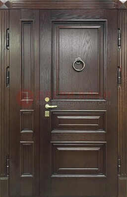 Полуторная металлическая дверь с виноритом ДВТ-253 в Апрелевке