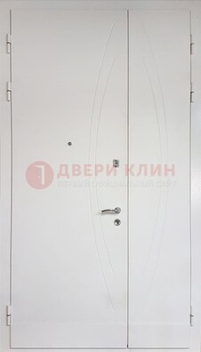 Современная полуторная стальная дверь с МДФ панелью ПЛ-25 в Апрелевке